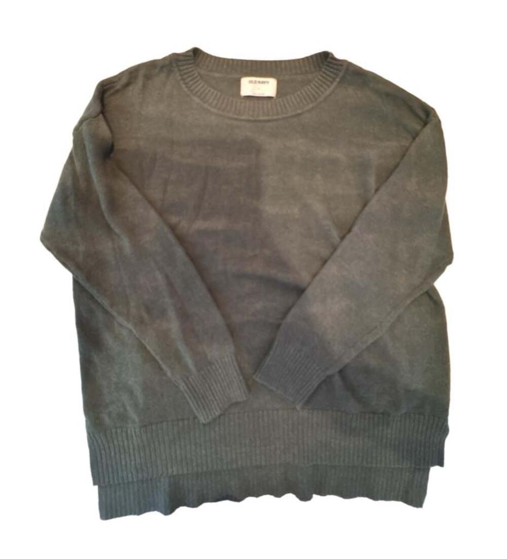 Old Navy Crewneck Sweater in Dark Green, Size L